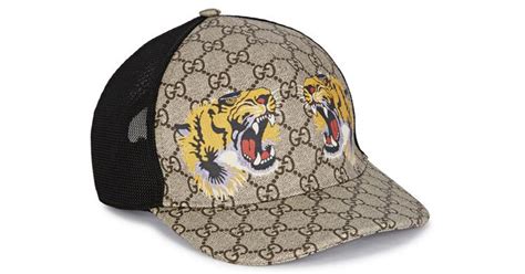 cappello gucci con tigre|Gucci tiger collection.